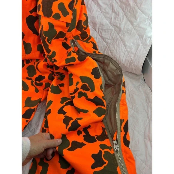 Guide Gear Camo Hunting Bib Overalls 2XL Blaze Orange - Picture 7 of 12